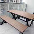 Residence - Tampines Street | Product Seen: [Fossil Outdoor Bench – No Back & Fossil Outdoor Dining Table - W1400]